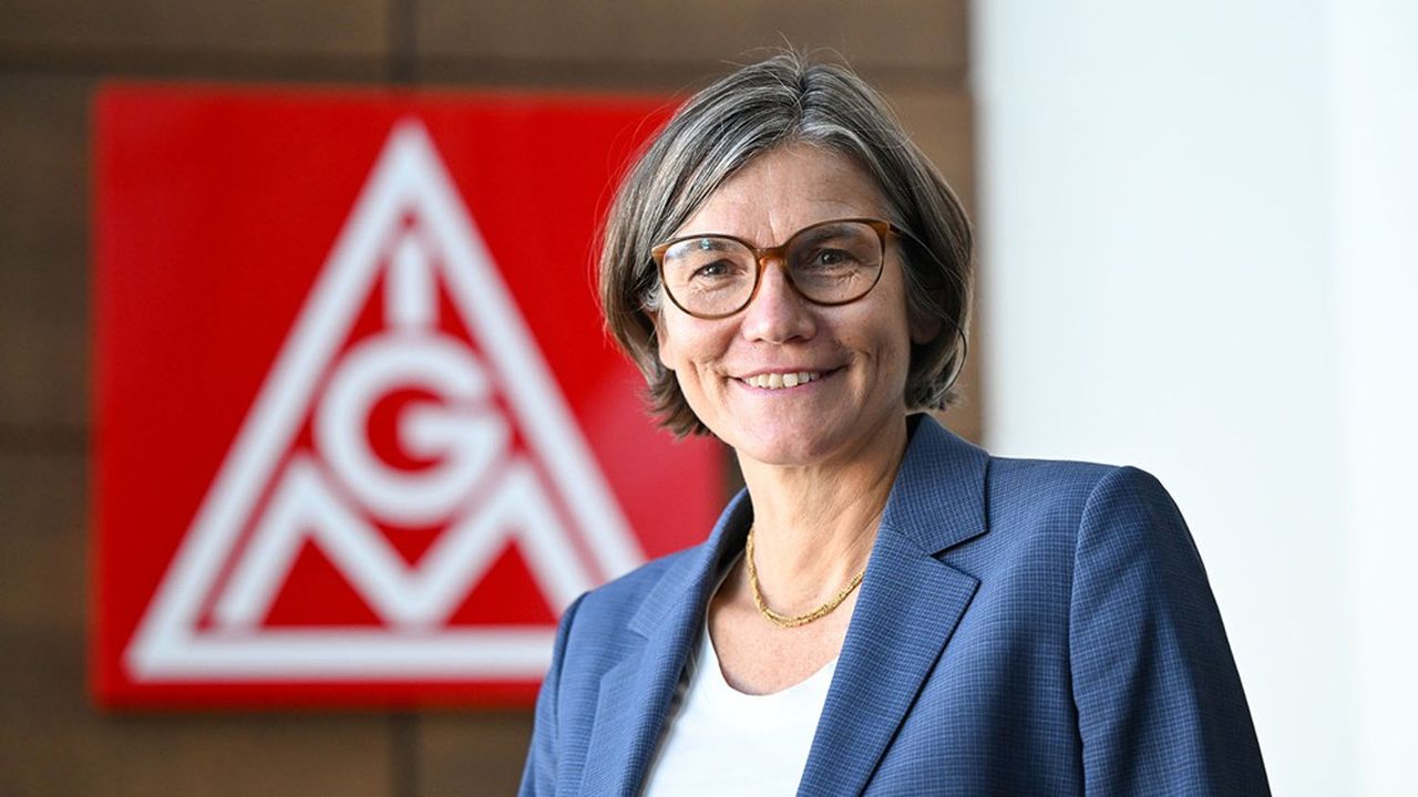 Les défis de Christiane Benner, première femme à la tête du syndicat allemand IG Metall